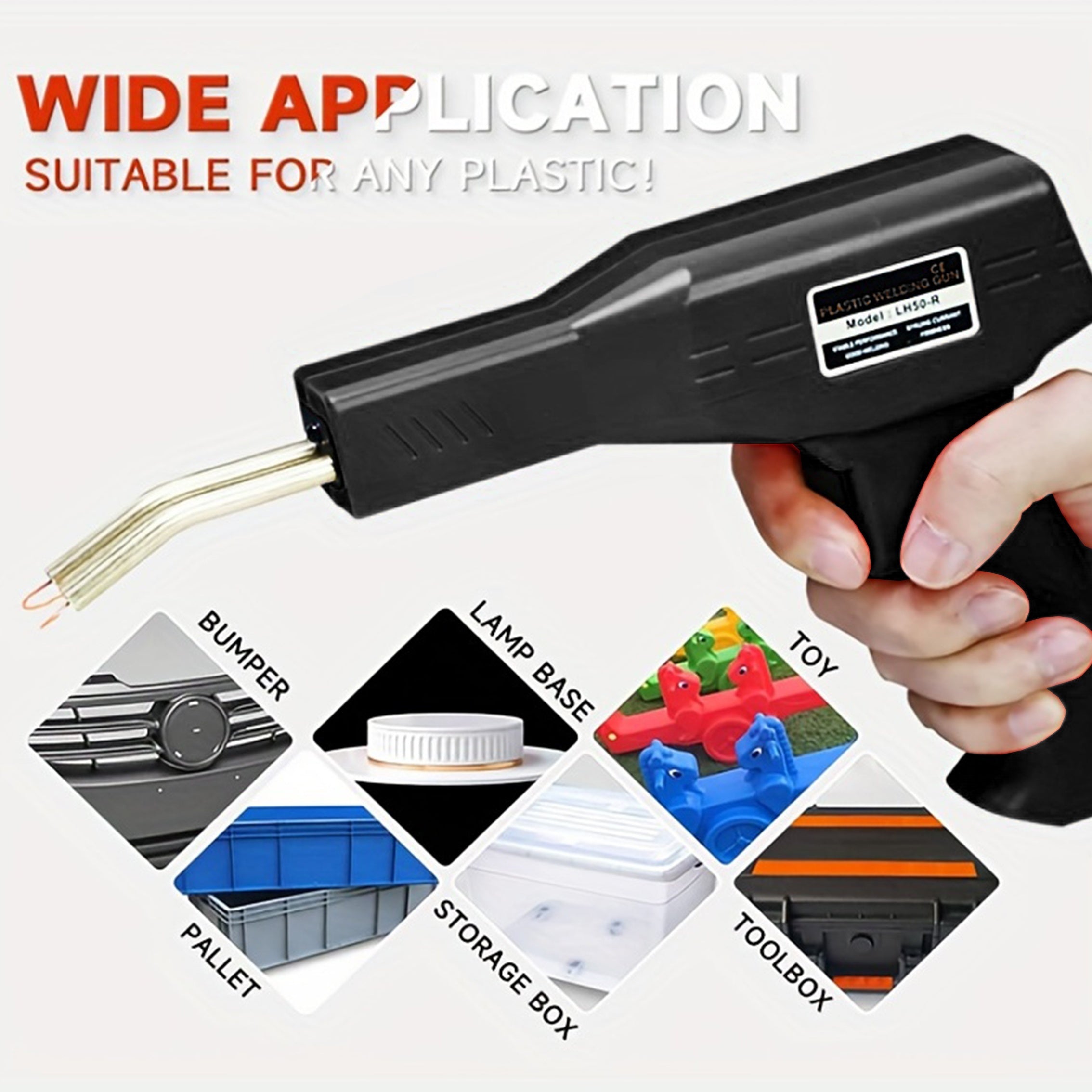Plastic Welding Machine for Car Bumper Repair 220V Auto Hot Stapler