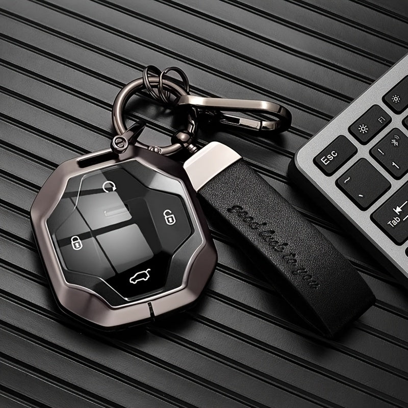 Luxury Zinc Alloy Key Case for Car Keys Travel Protection Holder