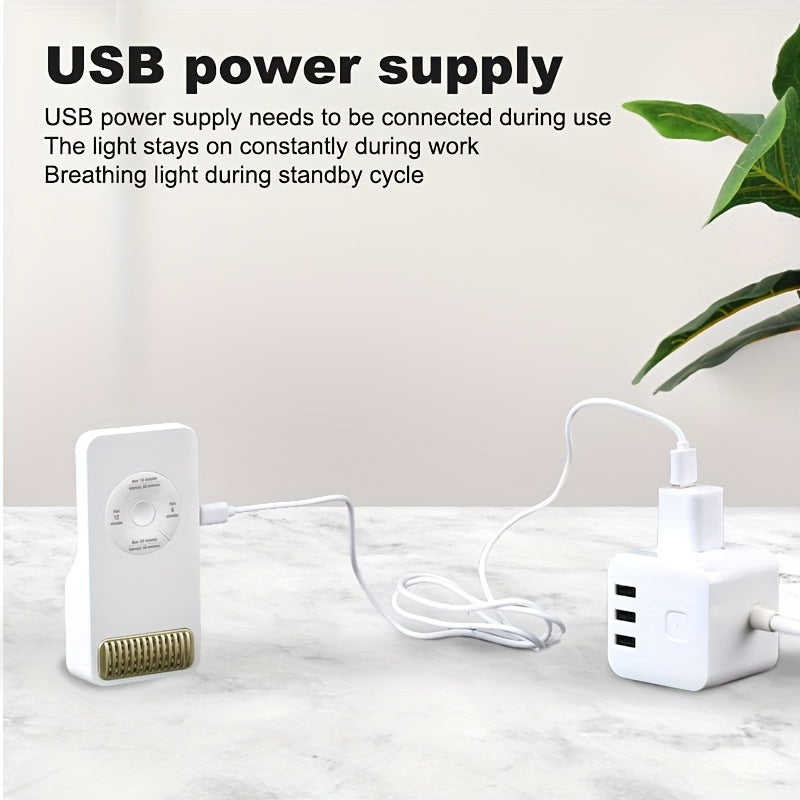 Portable USB Air Purifier Ionizer for Pet Owners Kitchen Food Storage