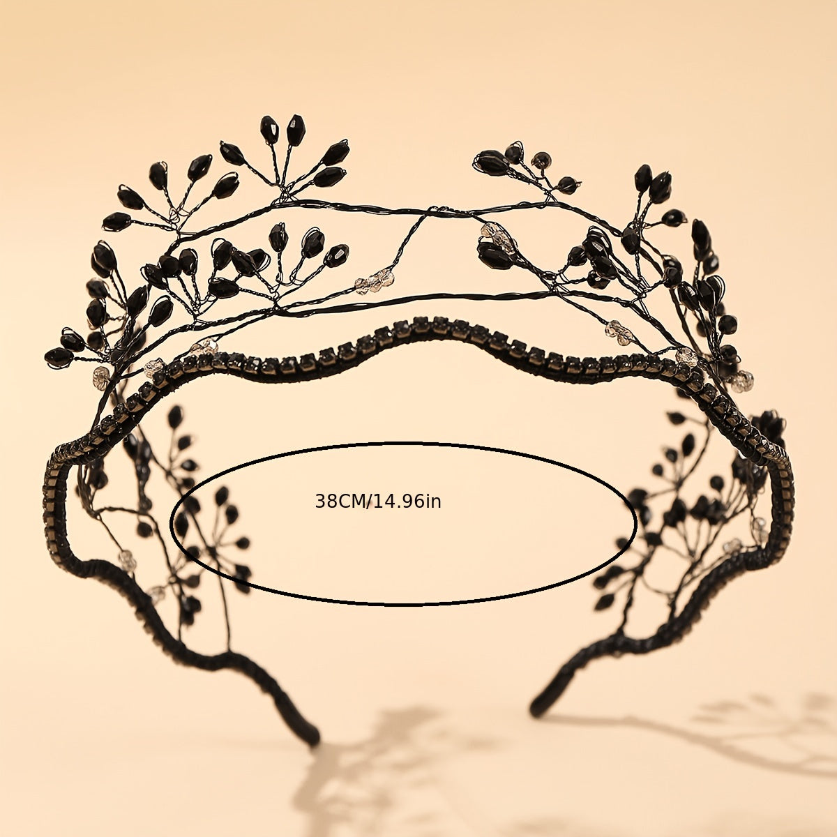Crystal Rhinestone Headband for Women Wedding and Daily Hair Accessories