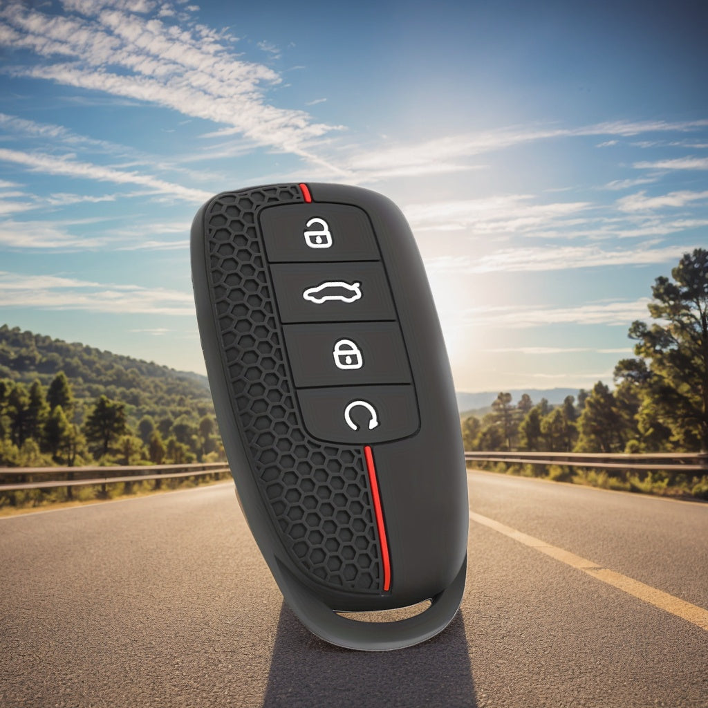 Silicone Car Key Cover for Tigo 7 8 Pro Max Interior Accessories