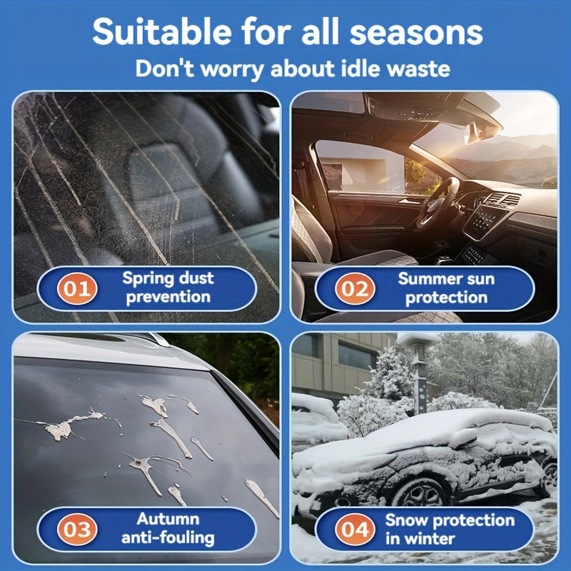 Car Snow Cover UV Frost Windshield Protector for Cars and SUVs