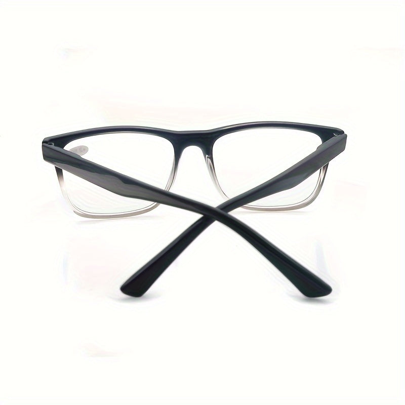 Очки для чтения экстра большого размера с широким полем зрения и рамкой на пружинных петлях для мужчин и женщин с пресбиопией.