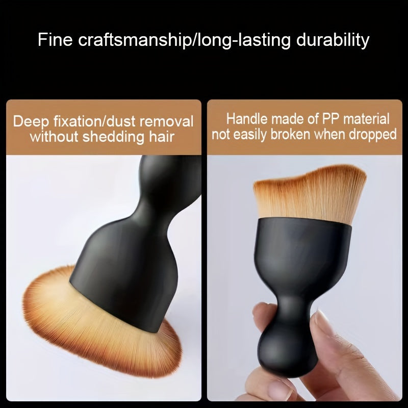 Car Interior Dust Brush Set Soft Bristle Cleaning Tool for Air Conditioner and Console