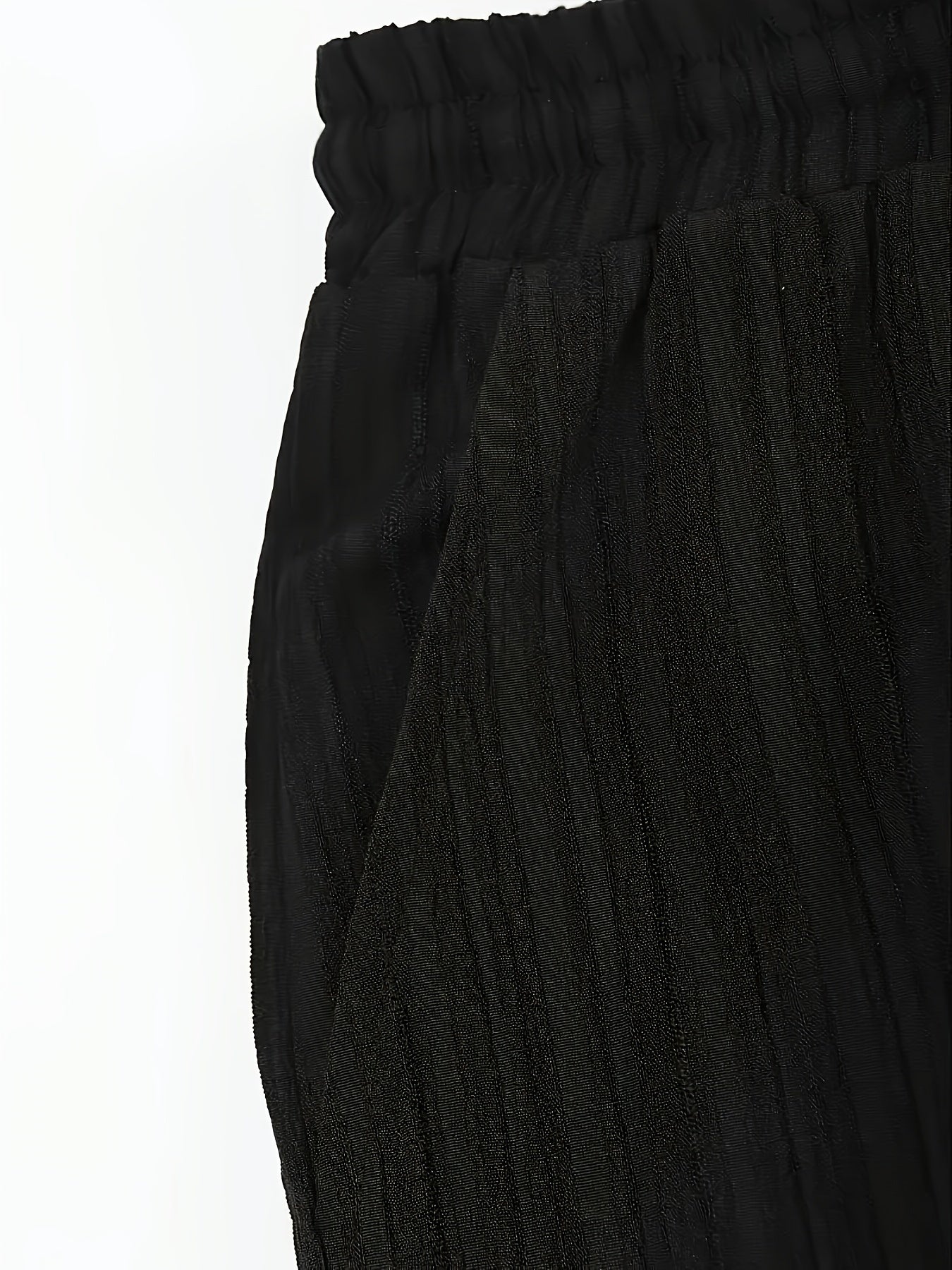 Men's Casual 2-Piece Set Short-Sleeve Cuban Collar Shirt and Drawstring Pants Polyester Blend Spring Fall