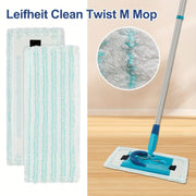 Replacement Microfiber Mop Cloth for Wet and Dry Cleaning, Absorbs Dirt and Water