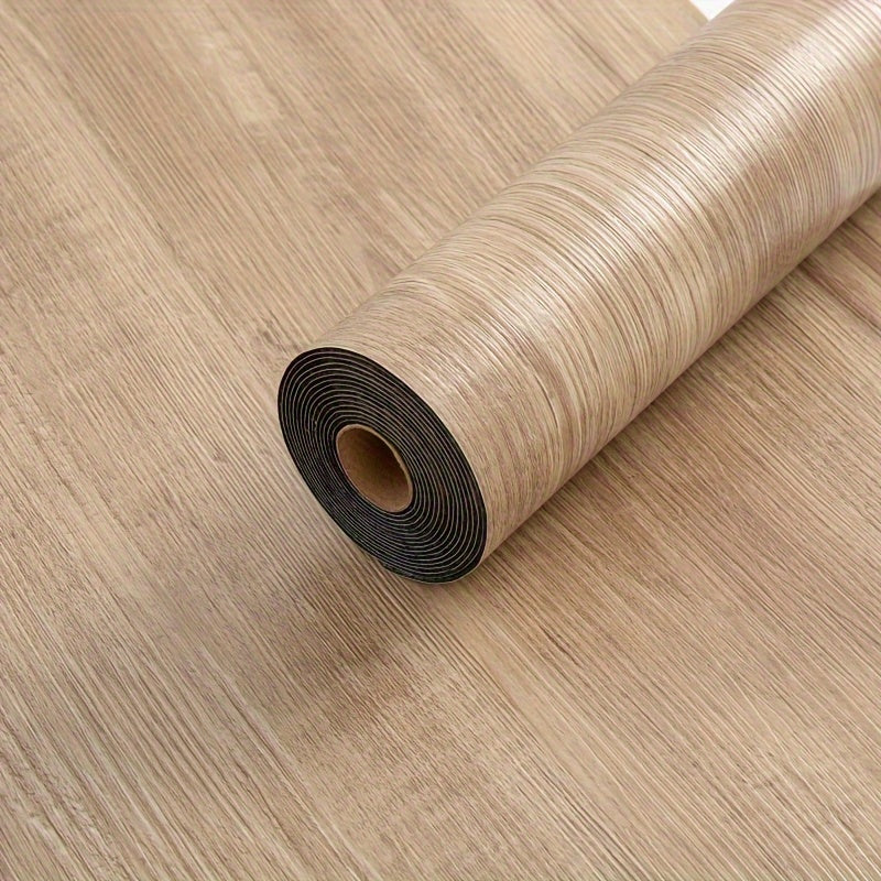 Self-Adhesive 3D Imitation Tree Pattern Wallpaper for Kitchen and Living Room Decor