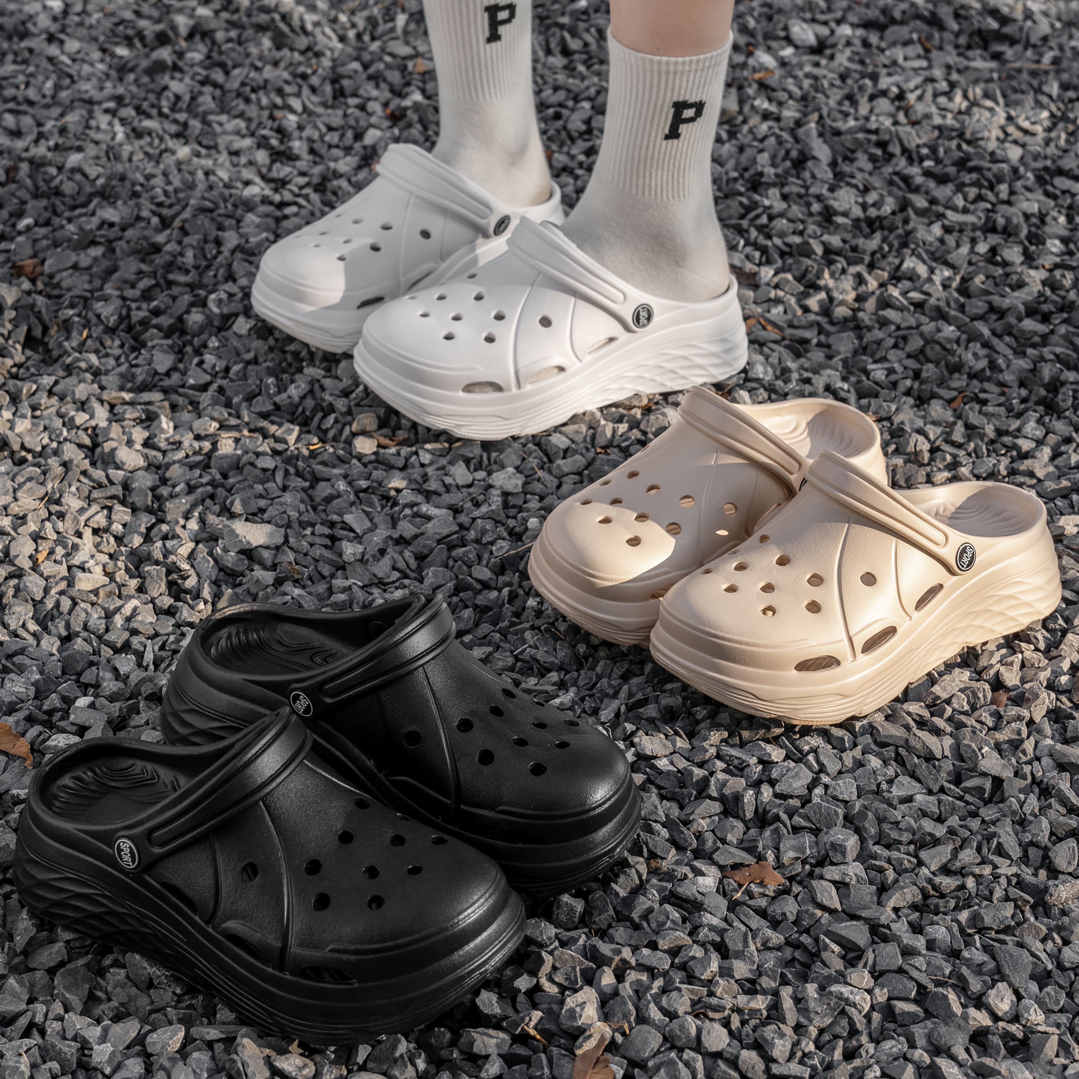 Women EVA Non-Slip Platform Shoes All-Season Casual Footwear