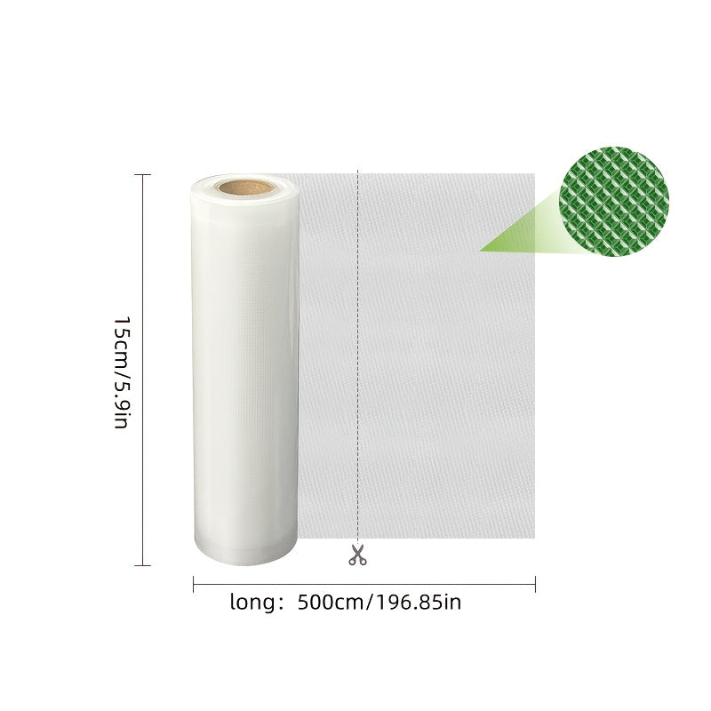 5,0-метровые вакуумные пакеты без BPA в 7 размерах, устойчивые к разрывам, для хранения продуктов sous vide