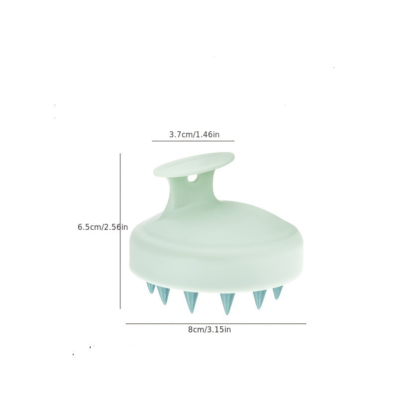 Unisex Silicone Scalp Massager and Shampoo Brush for Deep Cleaning
