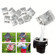 Portable Absorbent Toilet Powder Gel for Camping Emergency Use