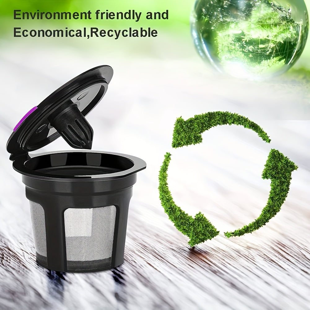 Keurig uchun qayta to'ldiriladigan qayta ishlatiladigan K Kupalari, Keurig 2.0 va 1.0 bilan mos, BPA-siz