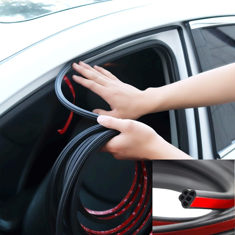 Car Weather Stripping Seal for Doors, Hood, Trunk Synthetic Rubber Heavy Duty