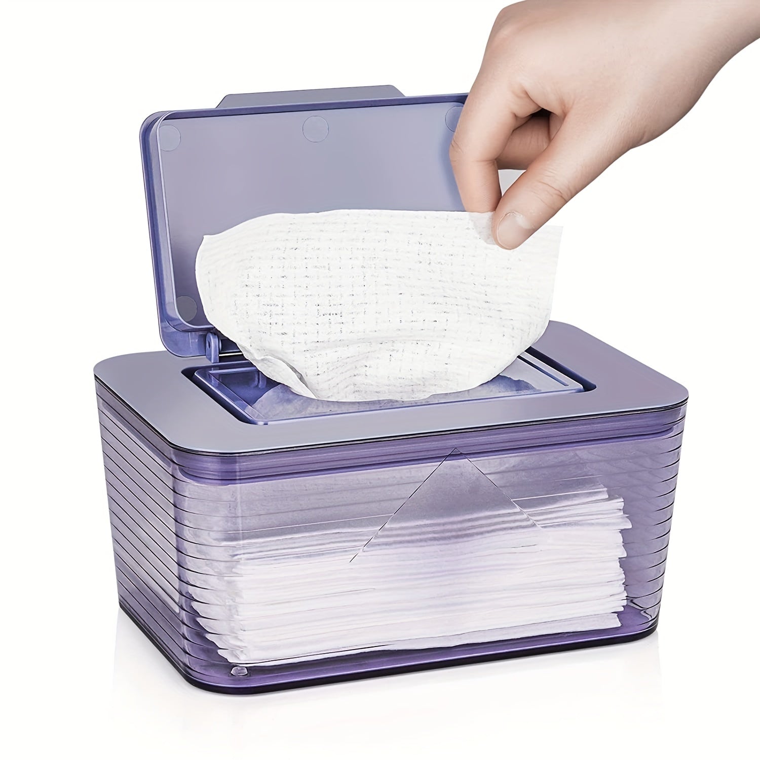 Non-Slip Wipe Dispenser with Freshness Lock for Easy Access