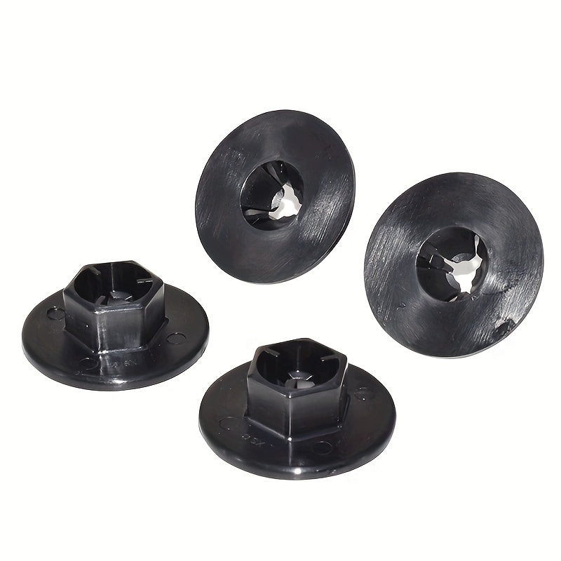 10 piezas de clips de panel de guardabarros de plástico duradero para coches, sujetadores de guardabarros