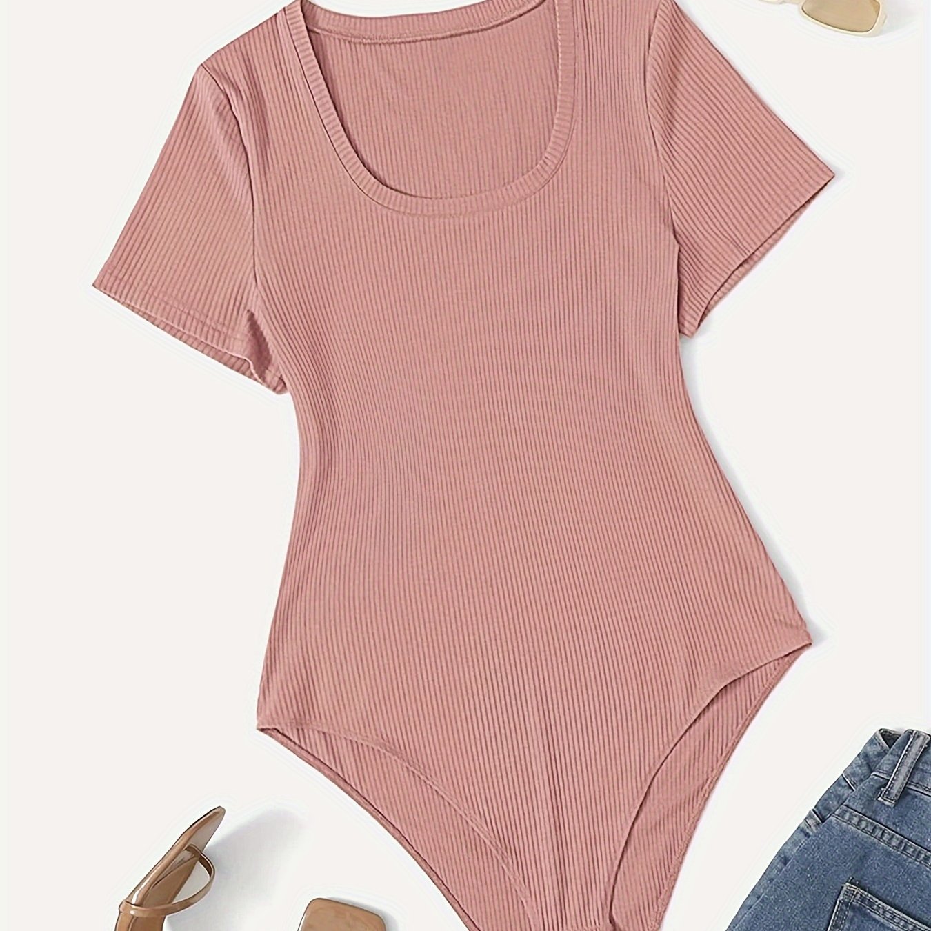 Plus Size Women's Striped Short Sleeve T-Shirt Casual Clothes