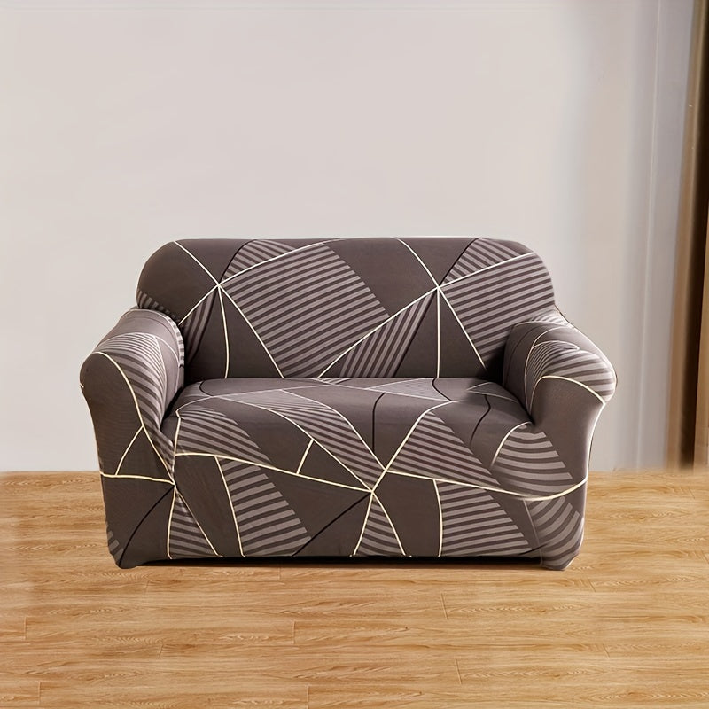 Чехол для дивана Four Seasons с эластичным покрытием для защиты от кошек, идеален для гостиной или офиса.