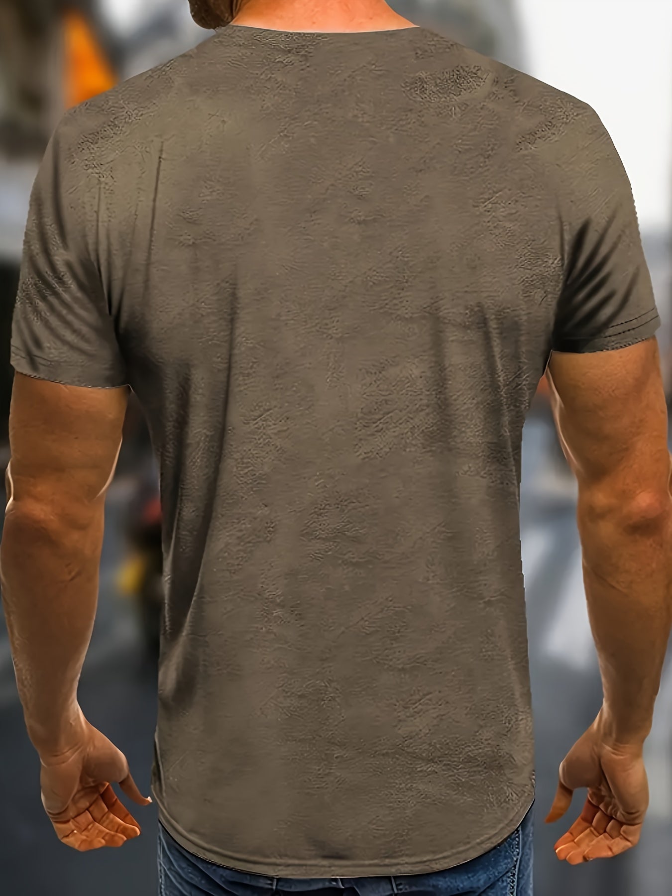 Erkaklar yozgi moda futbolkasi, cho'ziladigan moslik, tasodifiy ip bilan bog'lash dizayni, engil polyester aralashmasi, nafas oladigan yozgi kiyim, zamonaviy tasodifiy futbolka, silliq mato, KATTA O'LCHAM