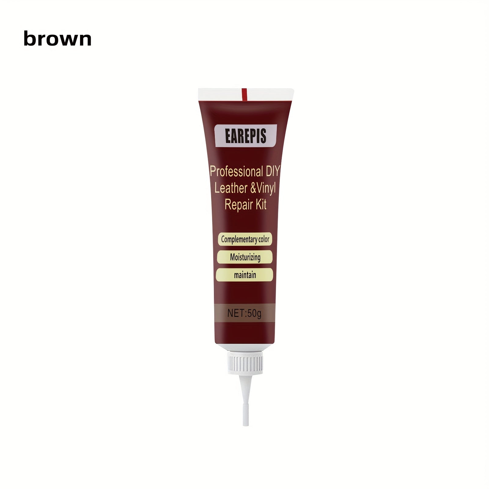 Universal Leather Vinyl Repair Kit 50g for Sofa Shoes Crack Holes Restoration