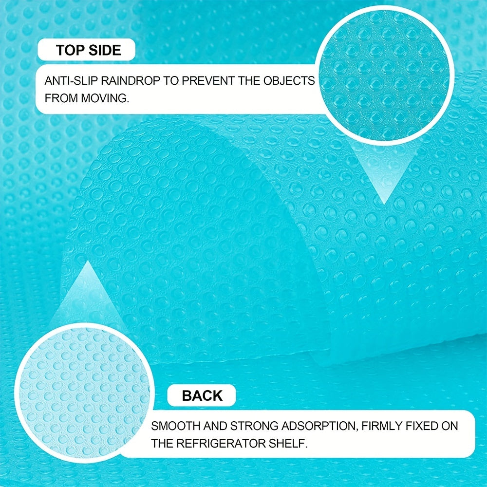 Refrigerator Shelf Liners Pack of 1-16 Washable Waterproof Oilproof for Shelves Cabinets