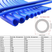 Universal Silicone Vacuum Hose 3/5/4/6/8/10/12/14mm Blue 1m