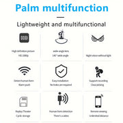 WiFi Security Camera with Motion Detection Night Vision USB Powered for Home Office Surveillance