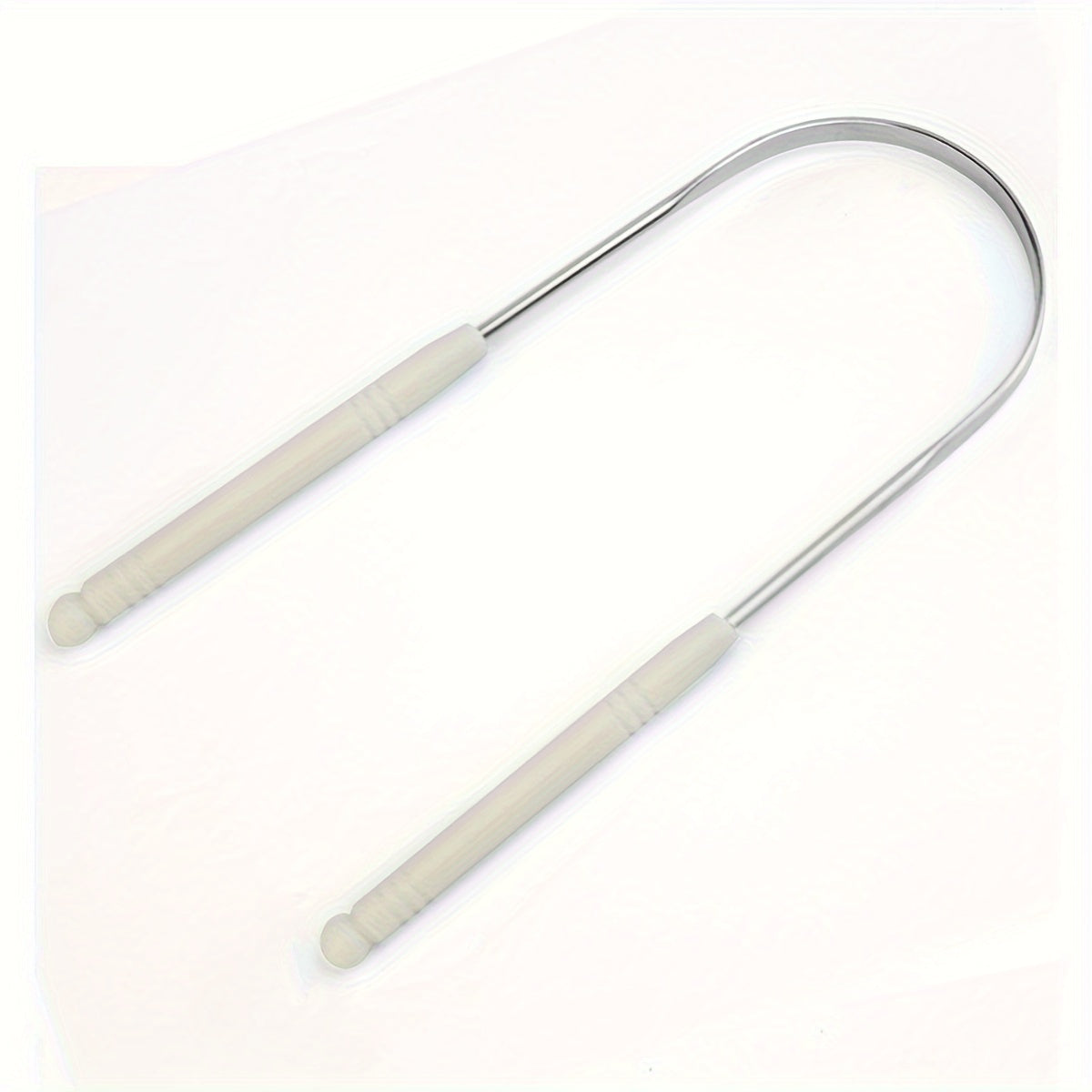 Kattalar uchun zanglamas po'latdan yasalgan tilni tozalash uchun qirqish qismi qizil, bardoshli og'iz parvarishi asbobi