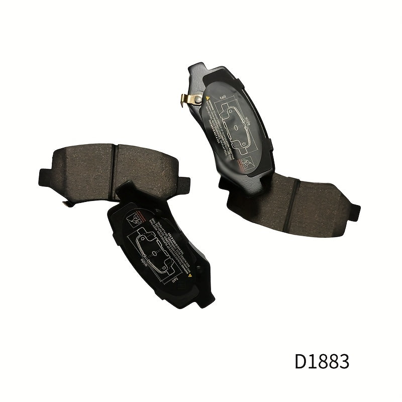 4pcs Ceramic Brake Pads Set for Cars Replacement Brake Components