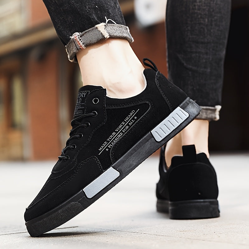 Men's Breathable Low-Top Sneakers for Running Casual All-Season