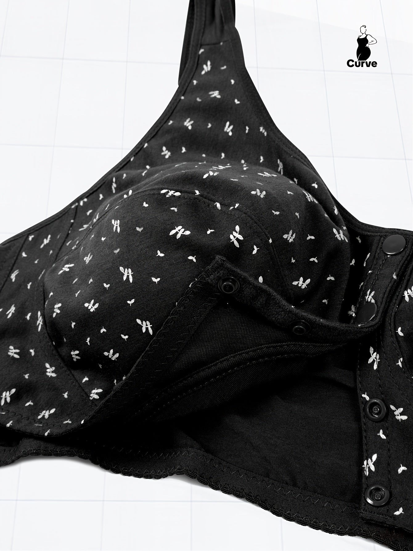 Большой женский бесцветный безрукавный бюстгальтер с передней пряжкой, стильный, беспроводной, дышащий, без стального кольца