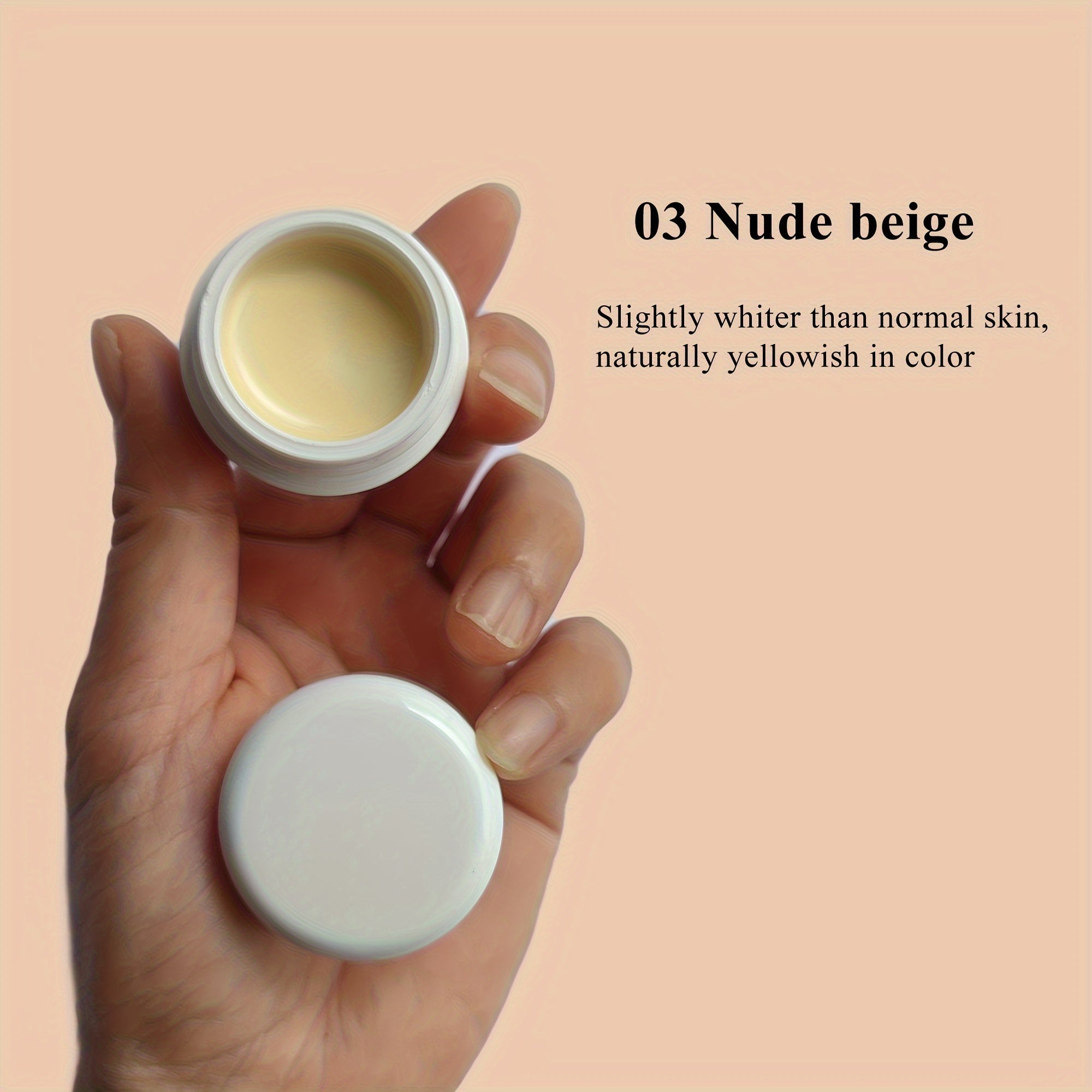 2 dona To'liq Qoplamali Yuz Konturni Freckle va Yara uchun Kremsi Uzun Muddati