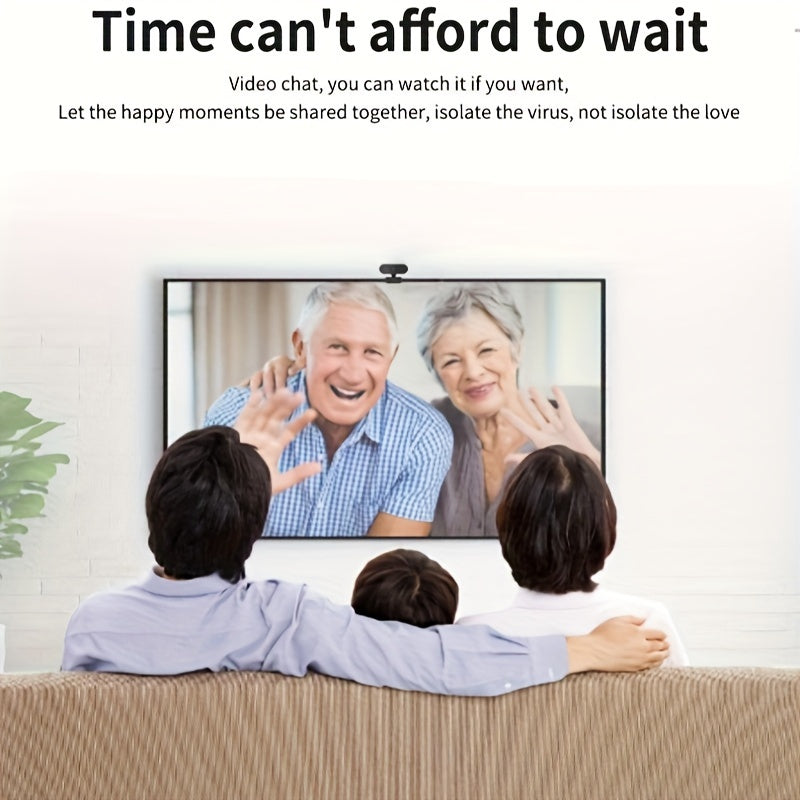 1080P Mini USB veb-kamera, ichki mikrofon bilan, avtomatik yoritish, qo'lda fokus, kompyuter konferensiyasi, sinf uchun