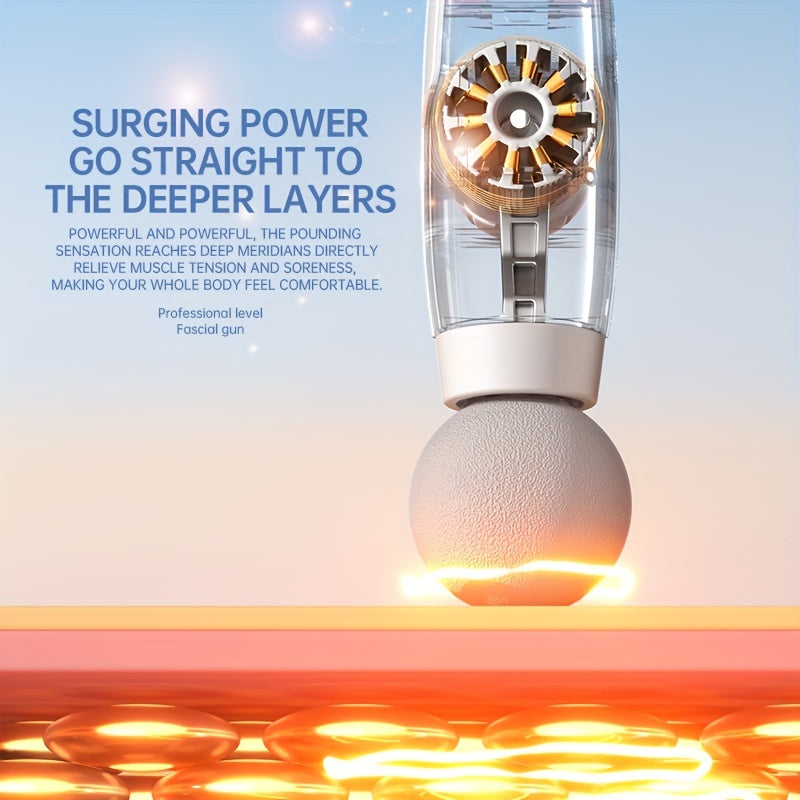 Kichik Mini Fascia Qurollari, portativ, jim ishlash, uzoq muddatli batareya va mushak og'rig'ini kamaytirish uchun mo'ljallangan. Sport va ofisda foydalanish uchun mukammal, Oq, Yashil, Pushti ranglarda mavjud.