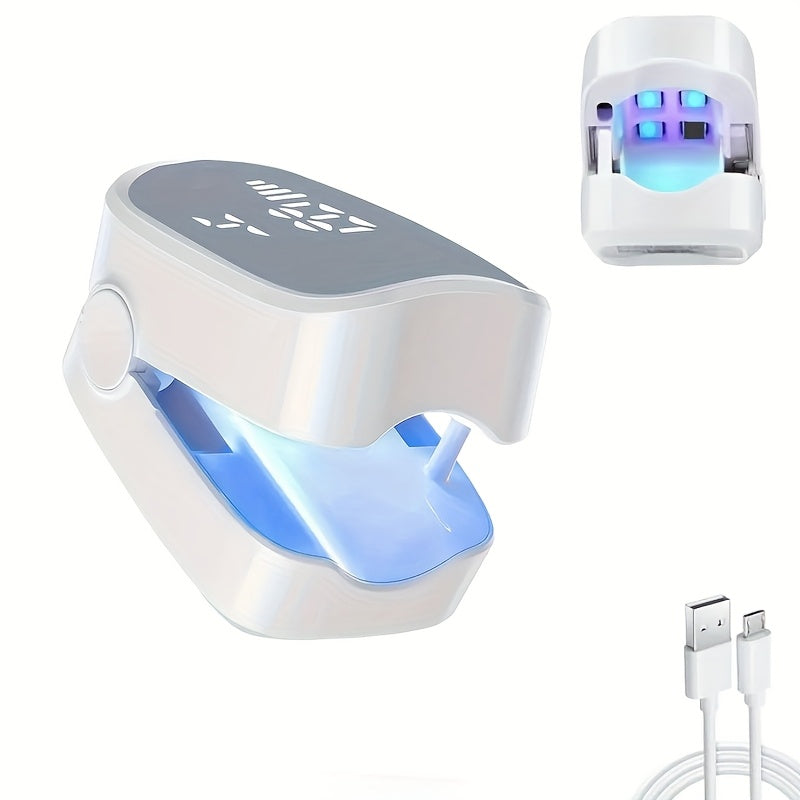 Portable LED Nail Fungus Cleaner Rechargeable USB Low Voltage Easy to Use