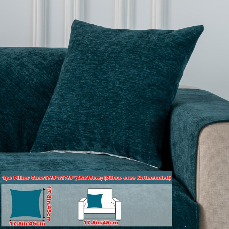 Chenille Sofa Cover for 1-4 Seater All-Season Pet-Friendly Non-Slip Machine Washable