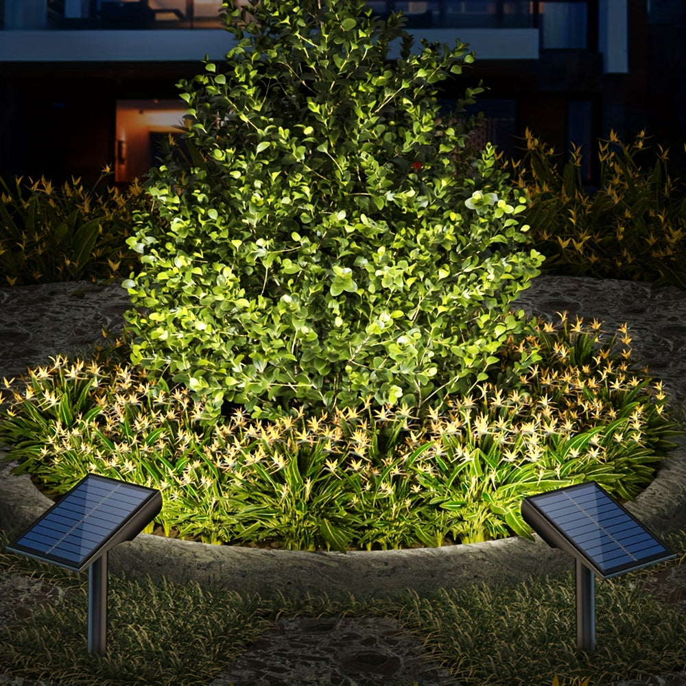 Solar Garden Light with 9 LEDs Solar Powered Pathway Light for Villa Garden Landscape