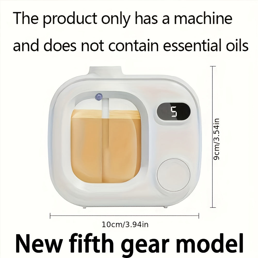 Portable Smart Aroma Diffuser for Essential Oils and Perfumes with 5-Speed Timer and Rechargeable Battery