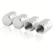 4 шт. алюминиевый сплав шестигранная крышка для вентиля колес, защитный колпак от пыли