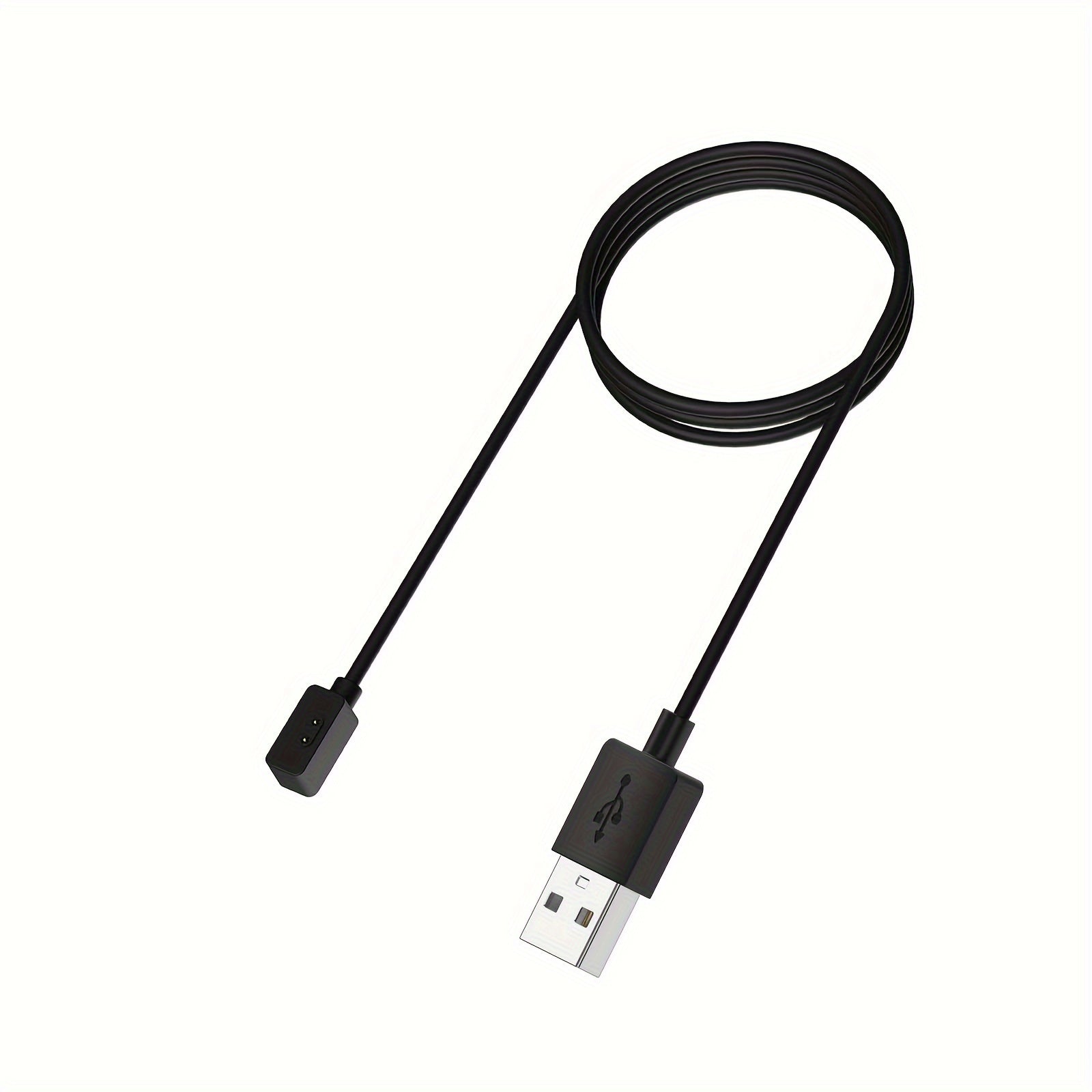 Flat Magnetic USB Charging Cable for Smartwatches 1m Compatible with Xiaomi and Redmi
