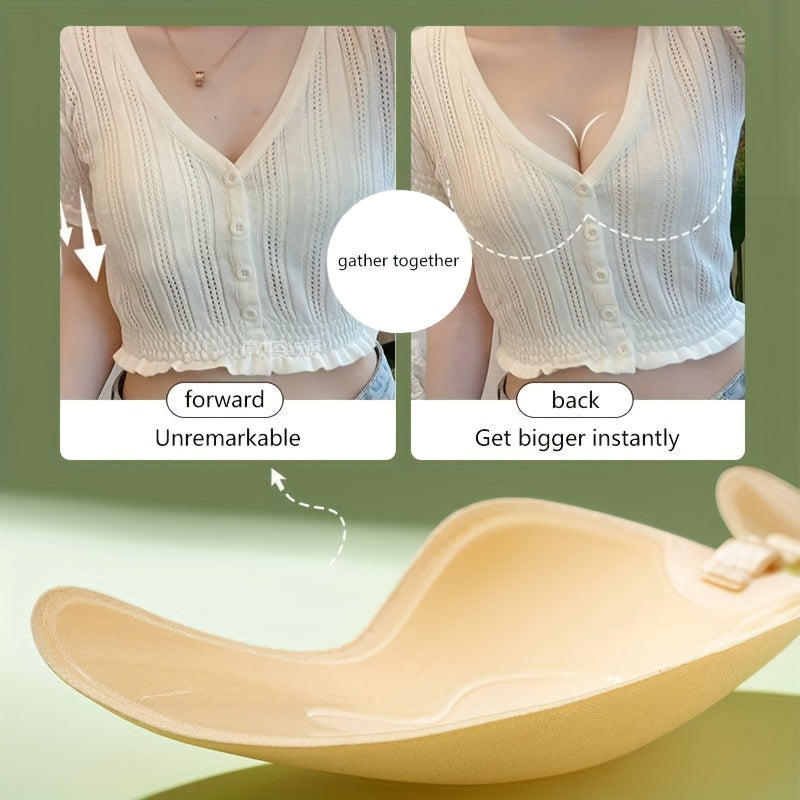Silicone Nipple Covers Invisible Adhesive Push-Up Pasties for Women Lingerie