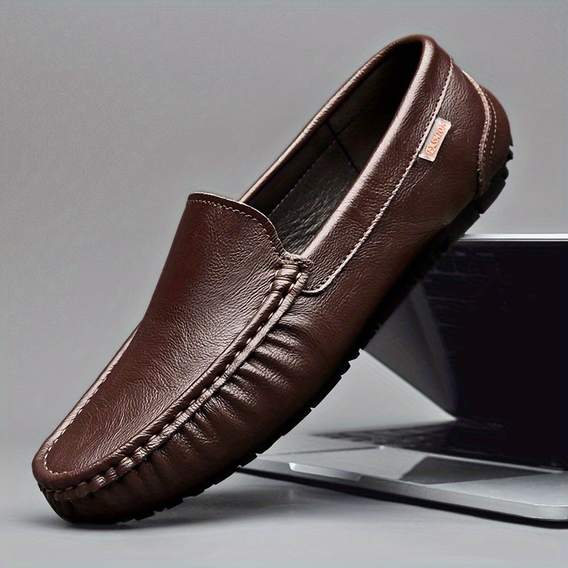 Men's Casual Loafers Driving Shoes Moccasins Rubber Sole All-Season