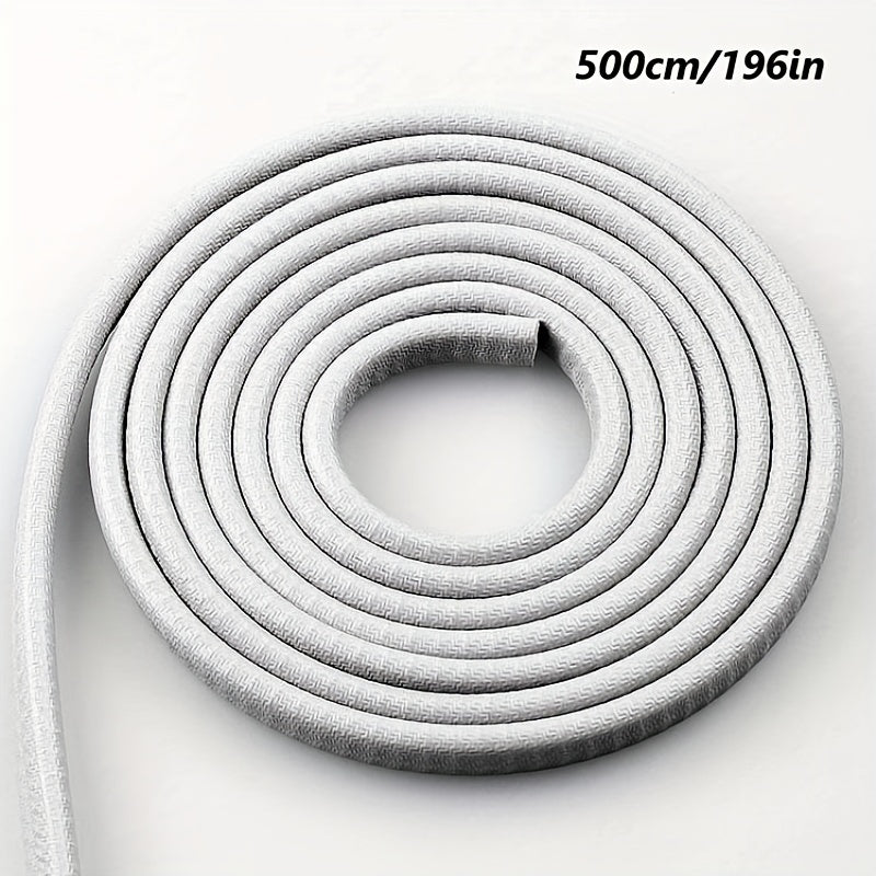 Protector de borde de goma para puertas de coche 5.0m, protector de borde para entrada automotriz