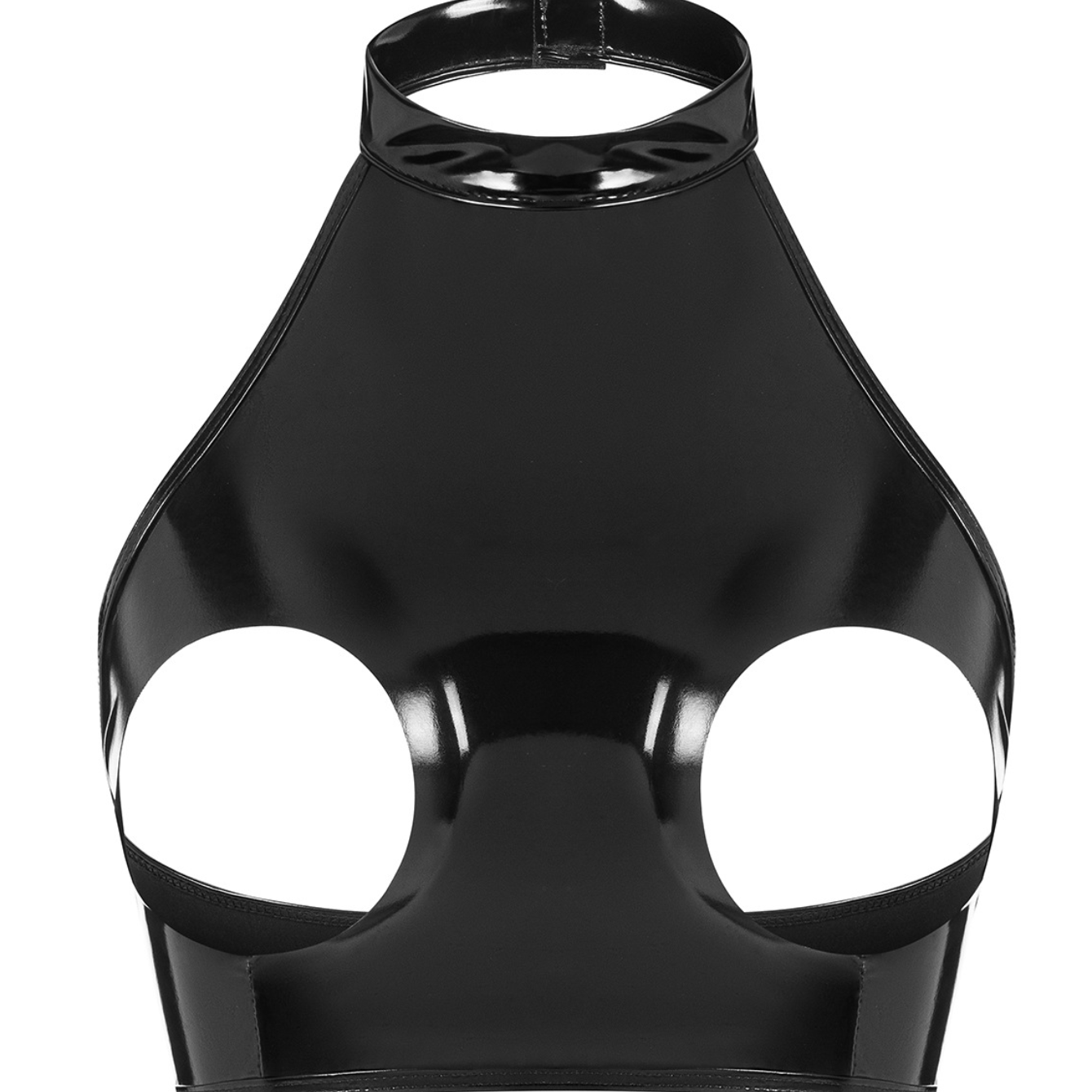 Women's Luminous Hollow Neckline Blouse Top Stylish Casual Wear