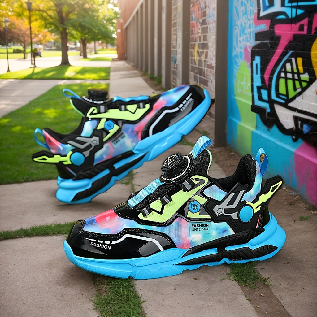 Zapatillas casuales para niños para niños y niñas, de temporada, con suela ligera de PU y EVA