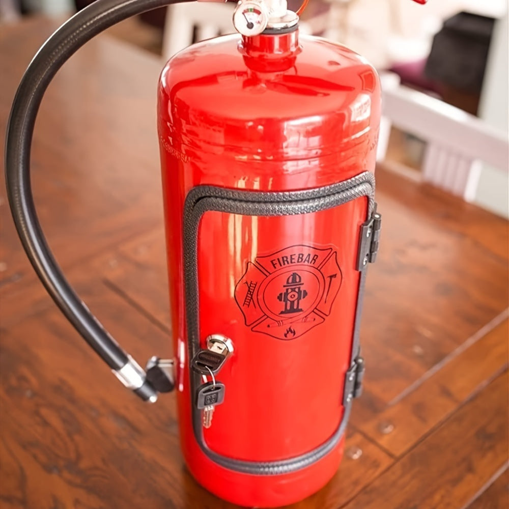 Мини-бар в стиле Ар Деко с новинкой - металлическая подставка с замком и плоской дверцей, не требует электричества - водонепроницаемая, вмещает менее 3,2 кубических футов, высота менее 68,58 см - уникальный держатель для бутылок вина для домашнего декора.