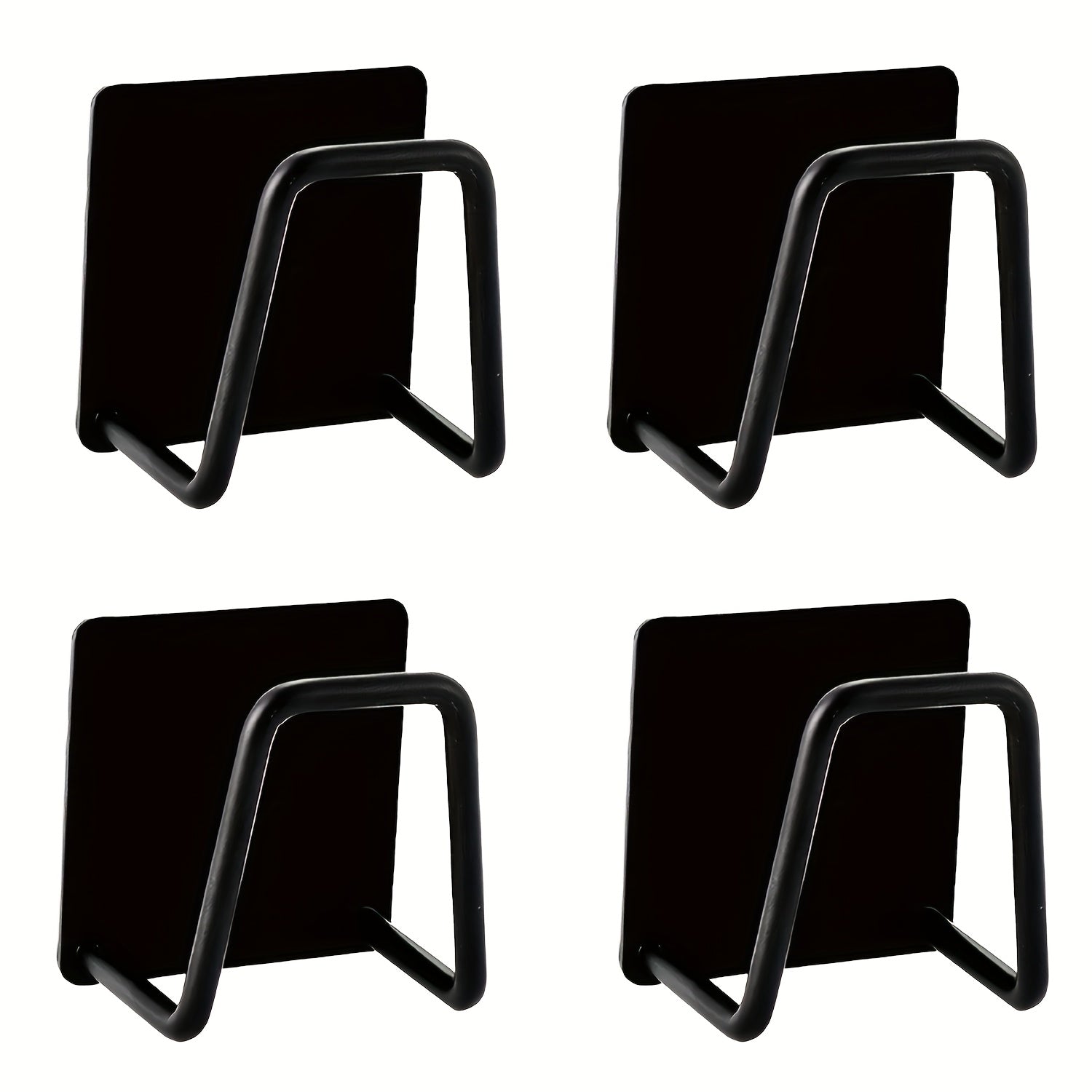 Conjunto de estantes de almacenamiento de pared para cocina, 4 piezas para ollas, tapas y tablas de cortar