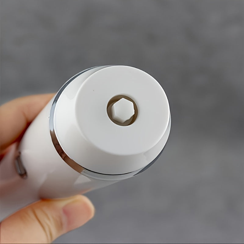 Cepillo facial eléctrico con 4 cabezales reemplazables y carga USB