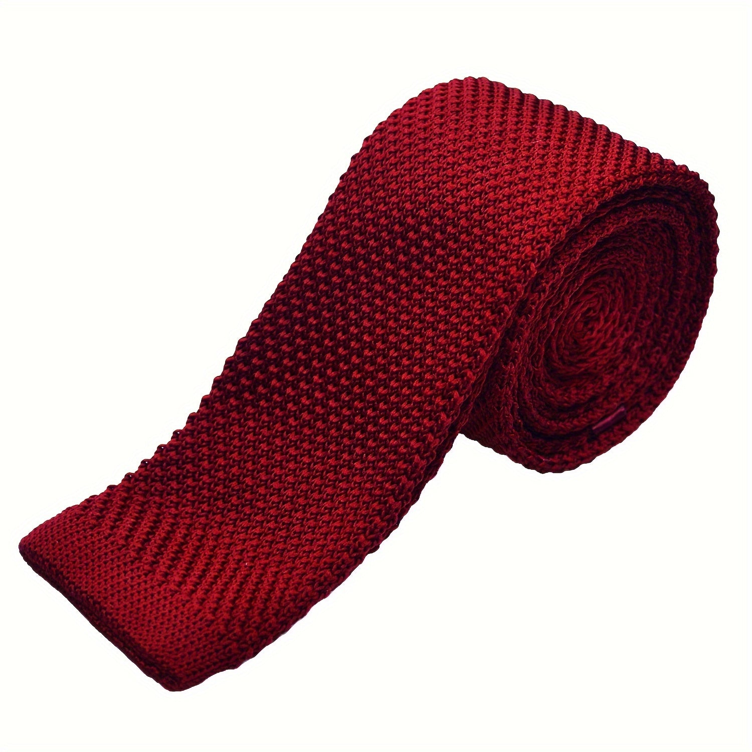 Men's Multi-Color Knit Tie for Business and Formal Events