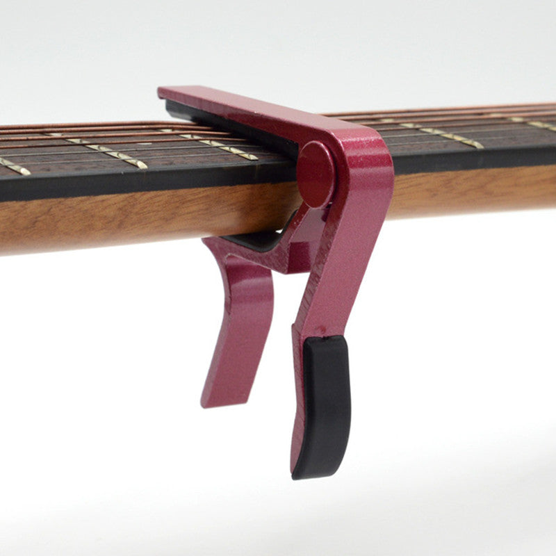 Golden Alloy Guitar Capo for Acoustic Electric Ukulele Adjustable Clamp