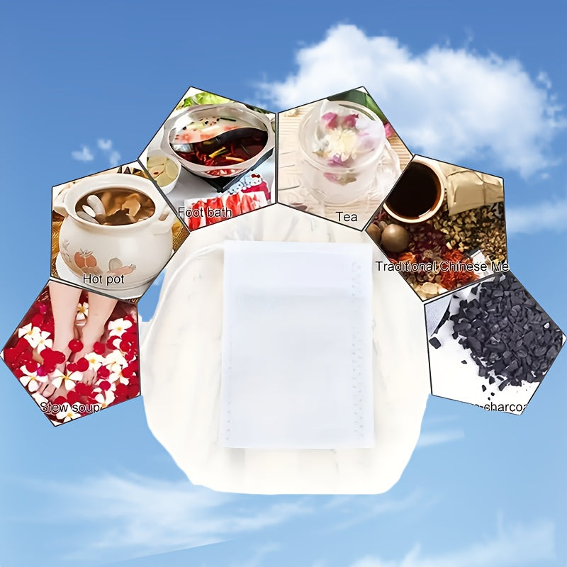 100 bolsas de té de hierbas para un impulso natural de energía y refresco diario